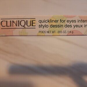 CLINIQUE QUICKLINER FOR EYES INTENSE IN THE SHADE INTENSE BLACK